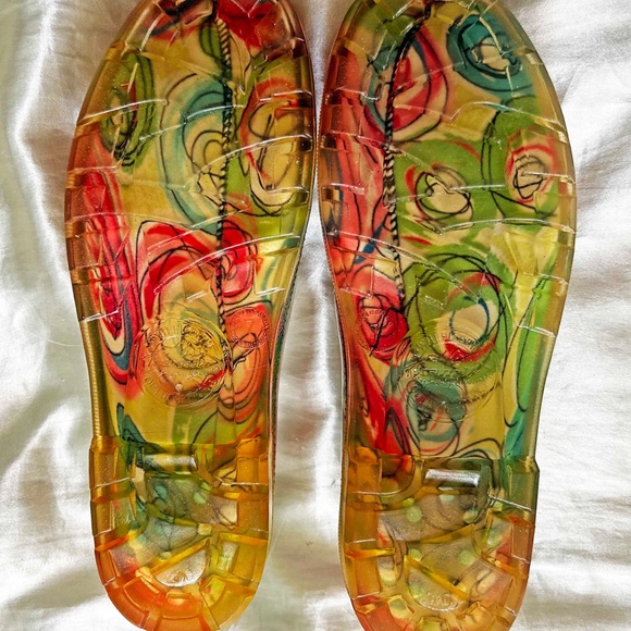 SHOES, KAMIK 4 WHEEL DRIVE OUTDOOR GEAR, RUBBER, SZ 7, GREEN MIX, MADE IN CANADA - Picture 11 of 11